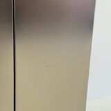 Postmodern aluminium bar cabinet by Belgochrom