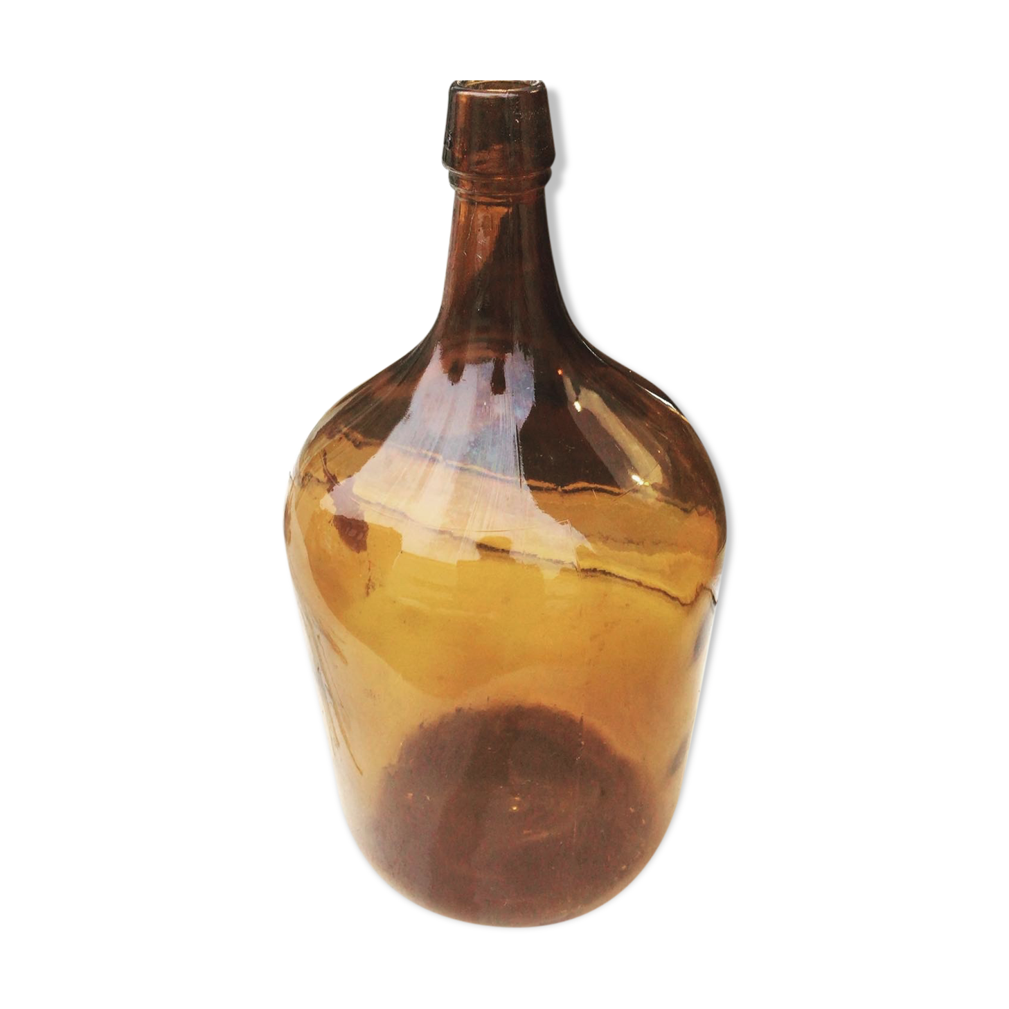 Demijohn amber 37cm