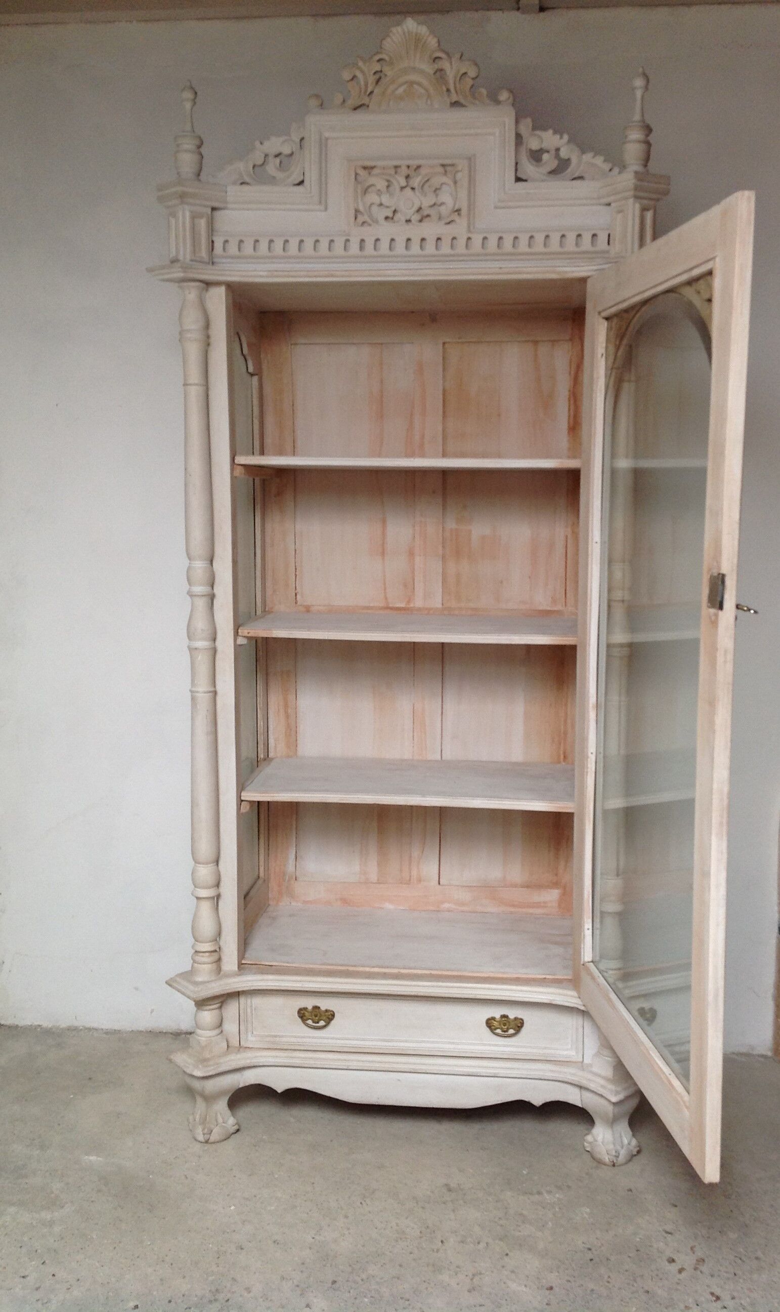 Wooden bookcase