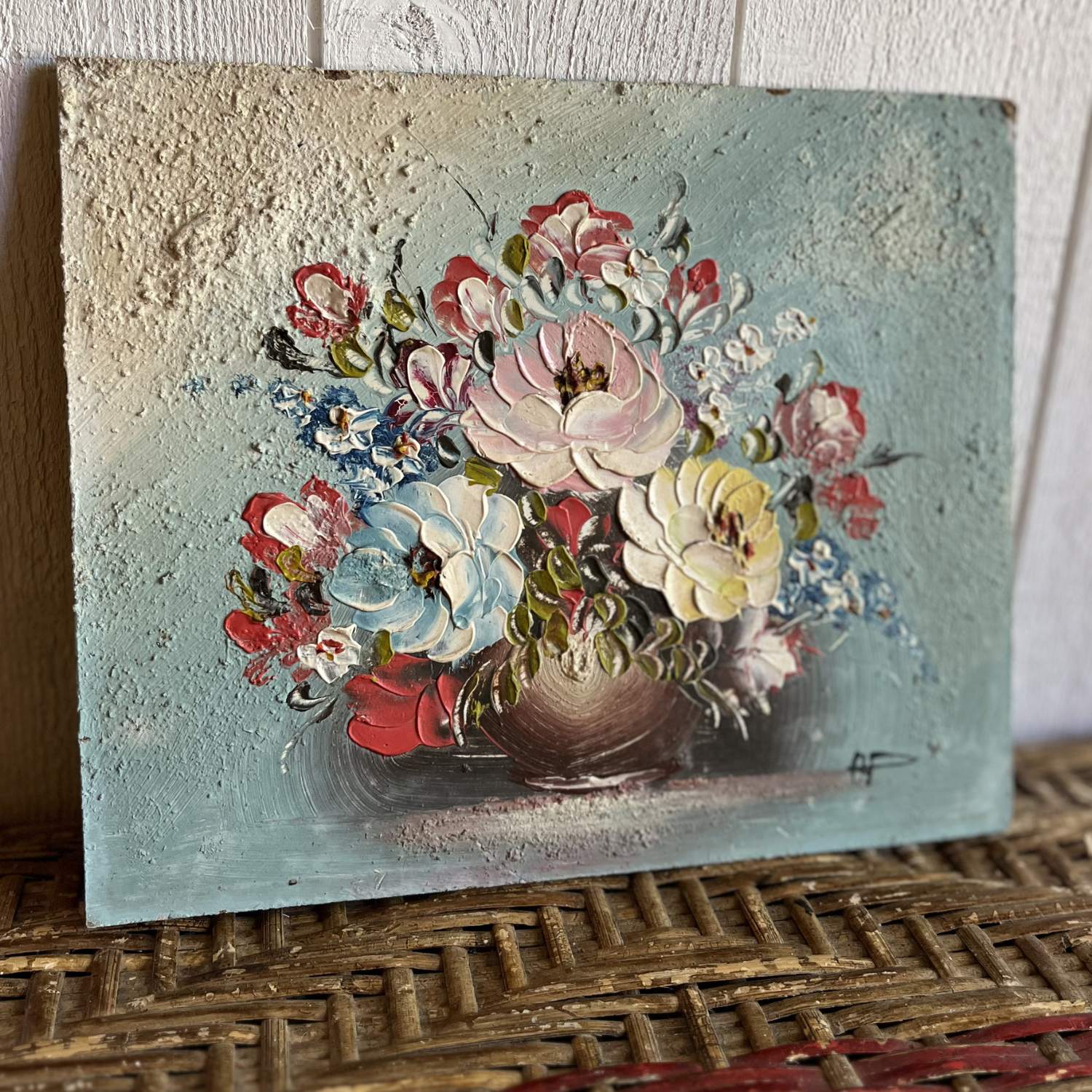 Oil on panel