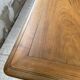 Solid walnut farmhouse castle table 1900 XXL
