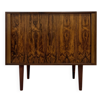 Rosewood Tambour Door Cabinet By Kai Kristiansen For Feldballes