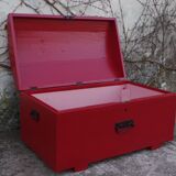 Repainted red trunk, 1960s