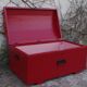 Repainted red trunk, 1960s