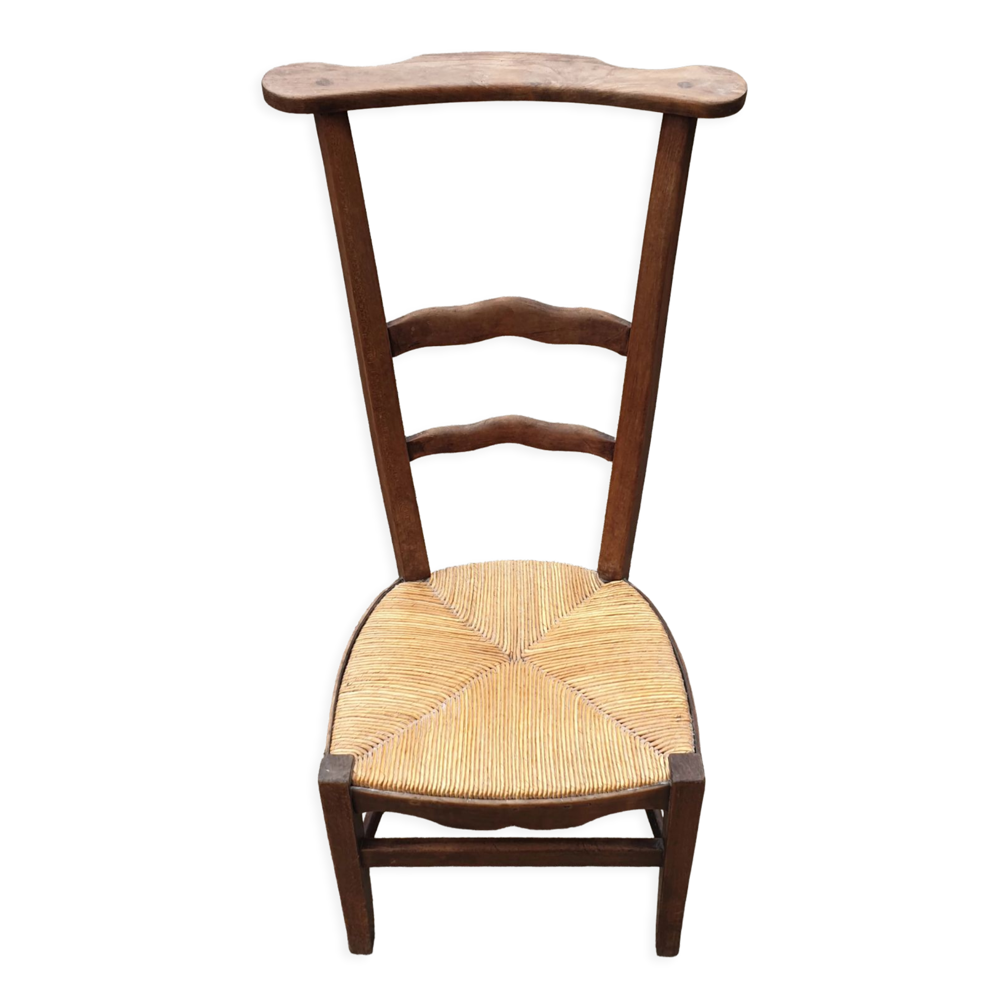 Prayer chair mulched