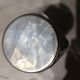 Glass and tin carafe
