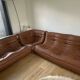 Togo leather sofa Kyoto Gold