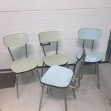 Chaises en formica