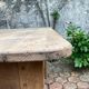 Old farmhouse table made of solid wood