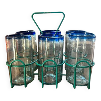 Vintage bubble glasses