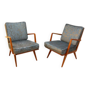 Fauteuils en bois de