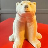 Polar bear sculpture