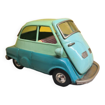 BMW Isetta 300 Model Toy Car made by  Bandai, from the early 1960s.