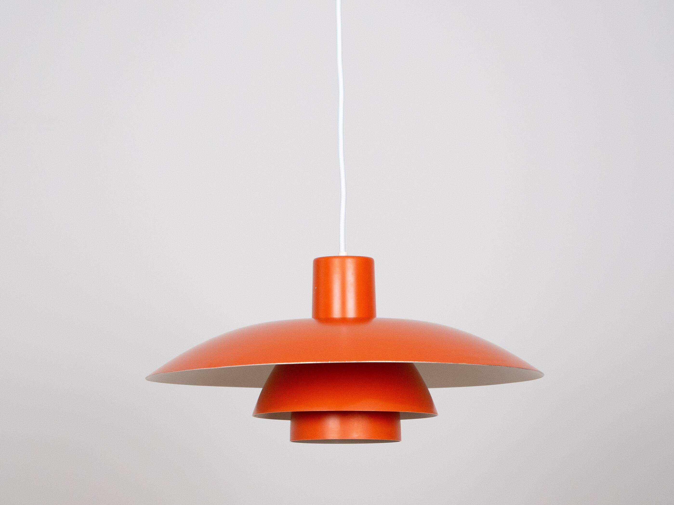 Danish vintage pendant lamp Ph 4/3 by Poul Henningsen, Louis Poulsen, 1966