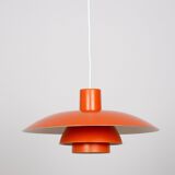Danish vintage pendant lamp Ph 4/3 by Poul Henningsen, Louis Poulsen, 1966
