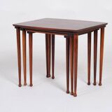 Nest Tables in Rosewood by Møbel Intarsia, Denmark, 1960s, Set of 3