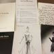 Nice illustration of mode accompanied by a press photograph by guy laroche