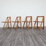 Trieste Chairs by Aldo Jacober for Alberto Bazzani, 1960s, Set of 4