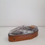 Cendrier cuir