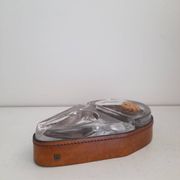 Cendrier cuir