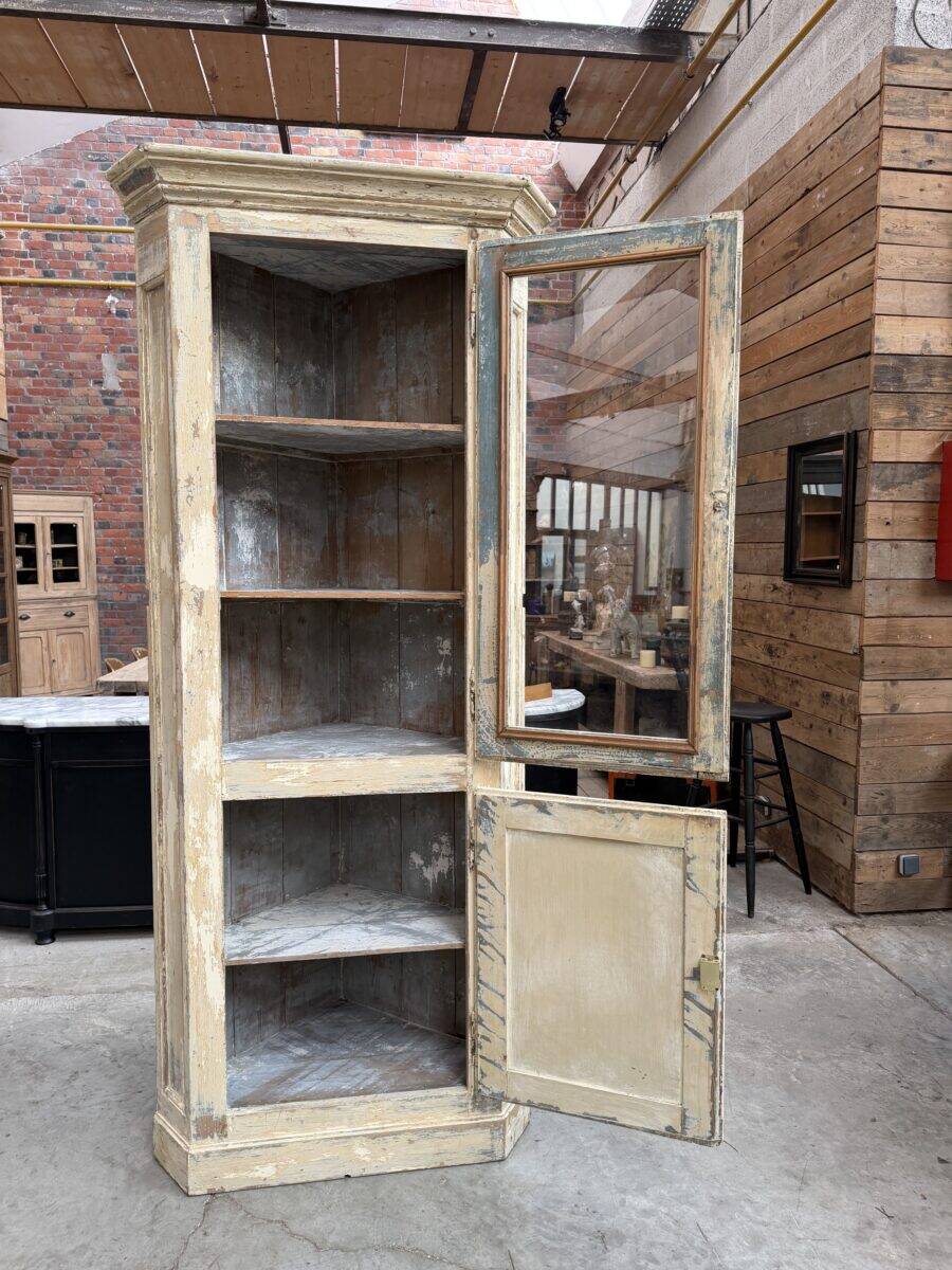 Corner cabinet from the late 19th century.
