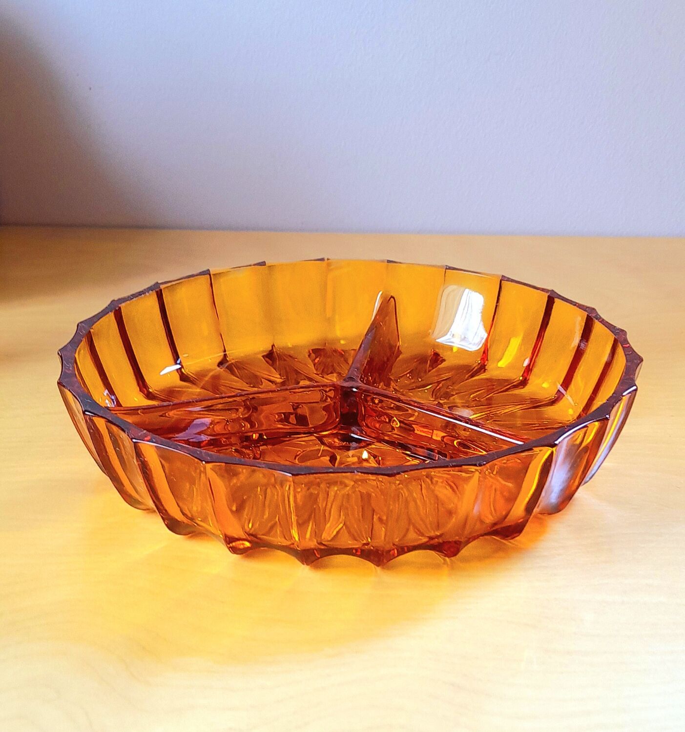 Glass aperitif cup 70s