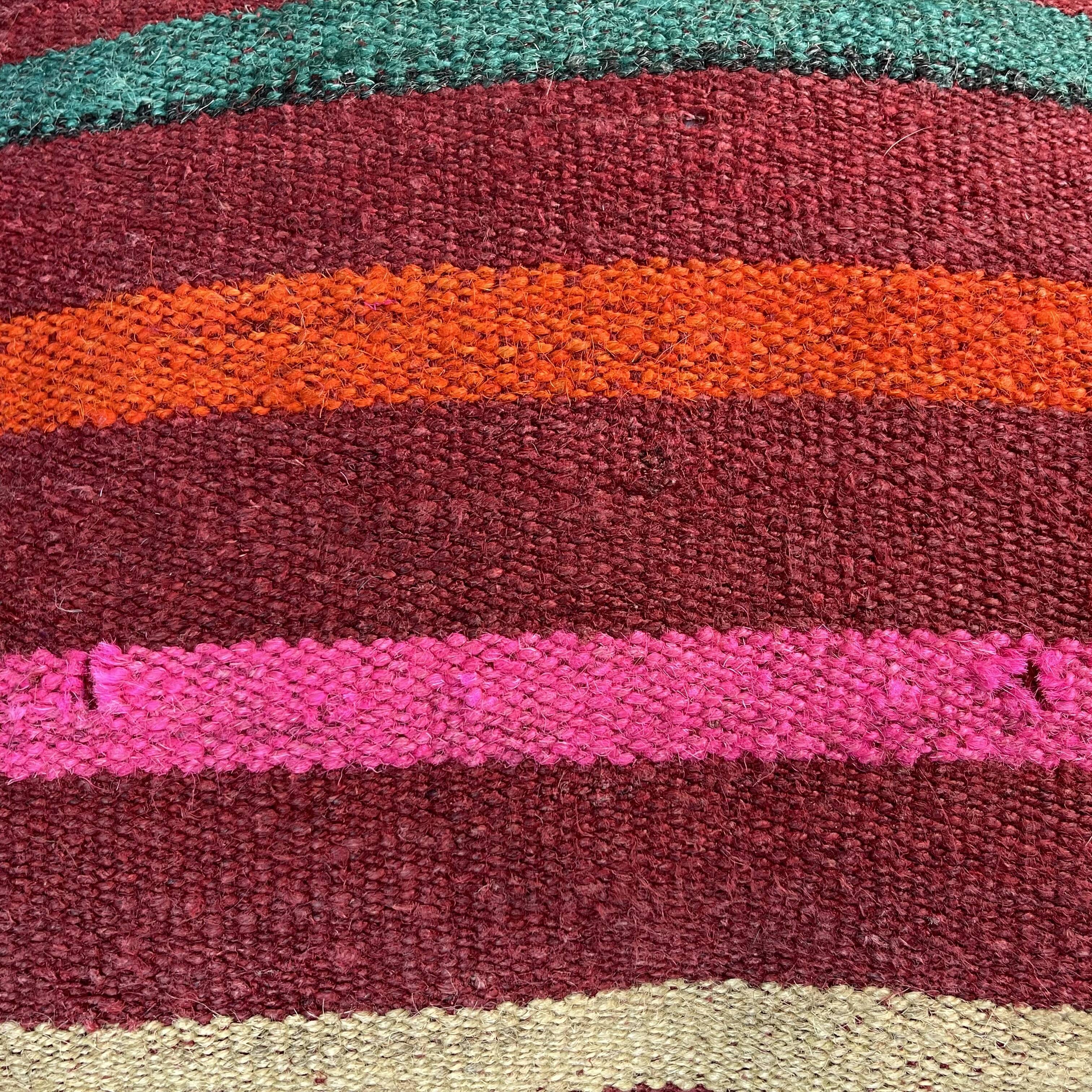 Vintage turkish kilim cushion cover, 40 x 40 cm