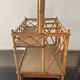 Vintage bar service of the 60s-70s in rattan