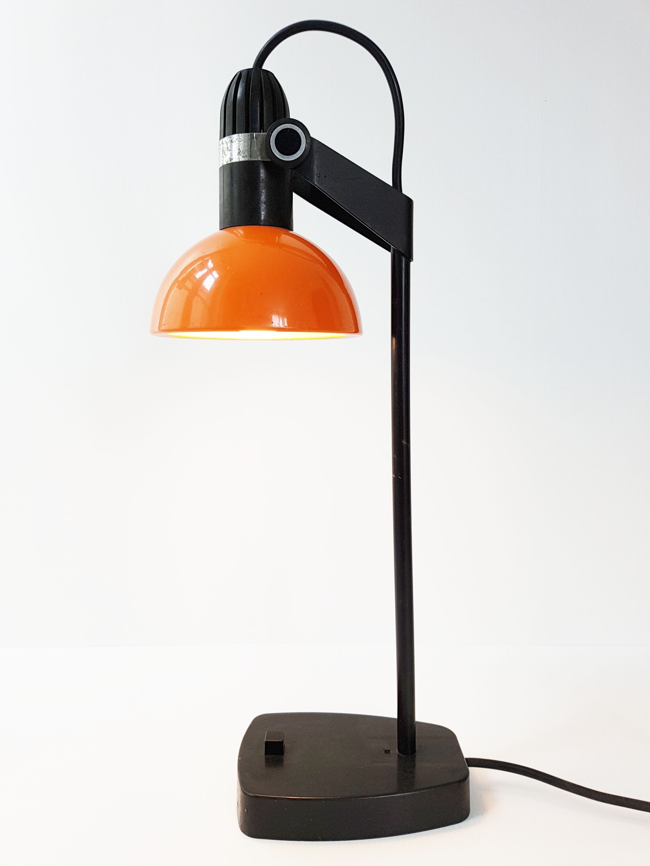 1960 metal table lamp