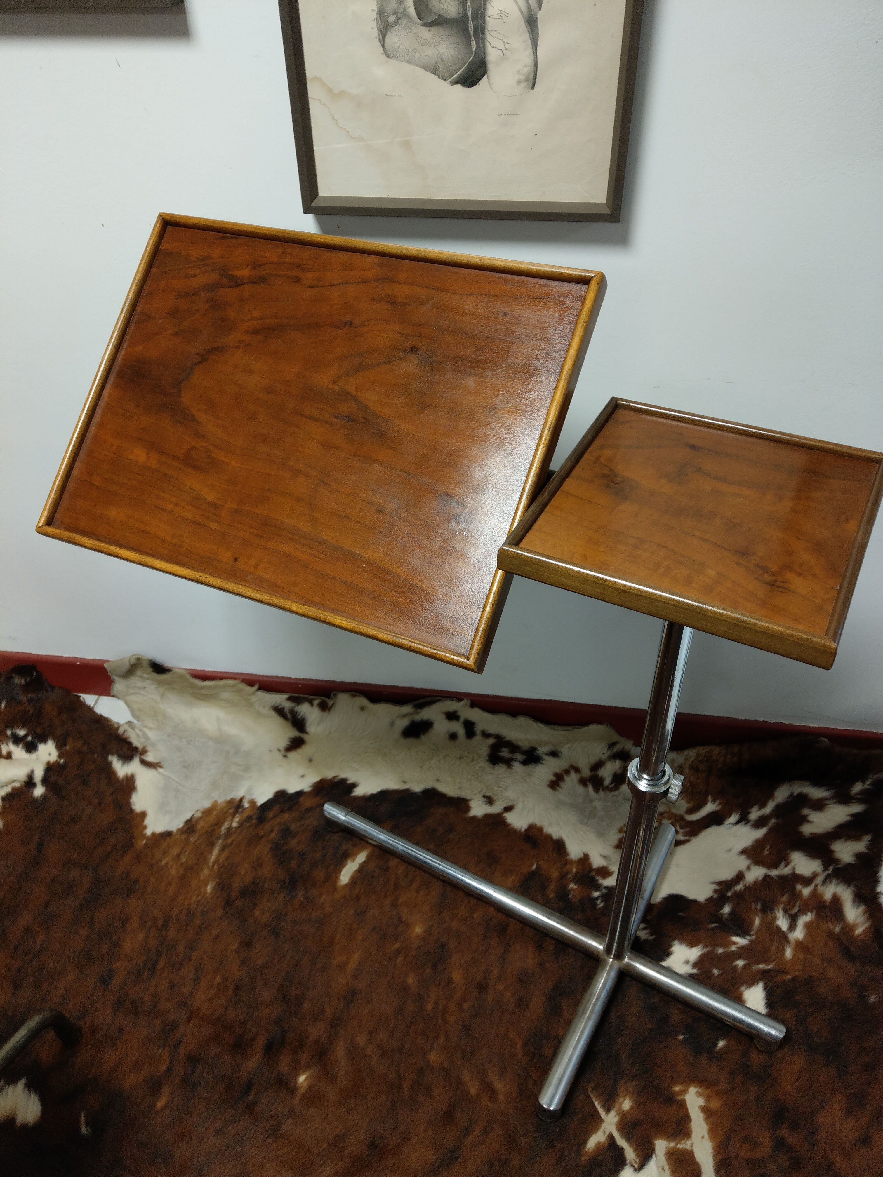 Side table, drawing François Caruelle