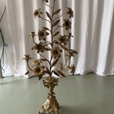 Chandelier en laiton vintage
