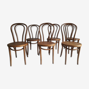 Lot de 6 chaises Radomsko Thonet