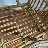 Rattan armchair from the 60s