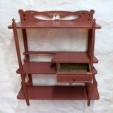 Shelf art-nouveau pink
