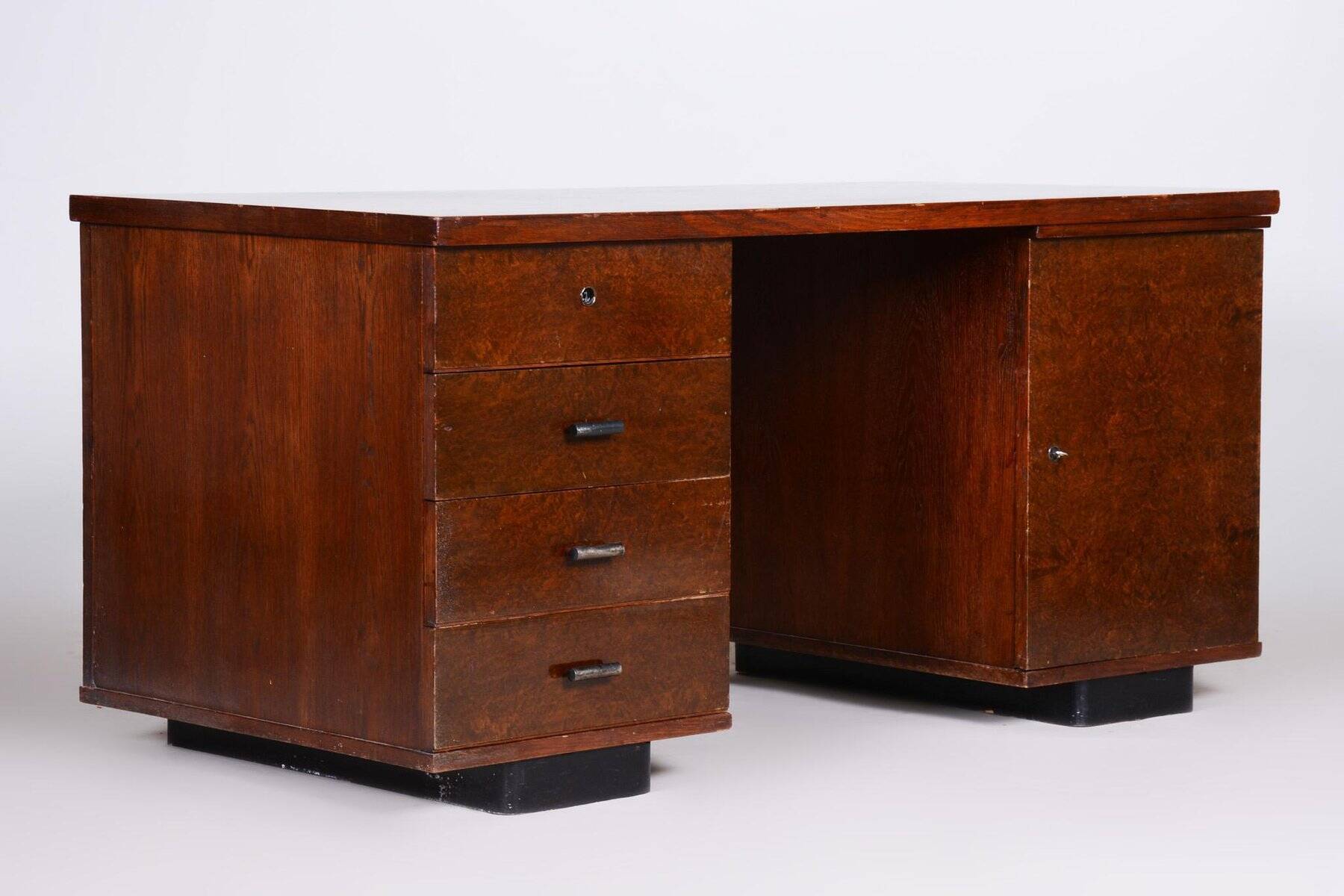 Art Deco Writing Desk by Jindřich Halabala, 1930s