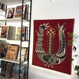Large canvas, tapestry “The Lyrebird”.