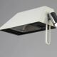 Minimalist White Adjustable Desk Lamp by Massive, Belgium — 1980s