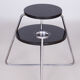 Restored Bauhaus Small Table, Chrome, Revived Polish, Czechia, 1930s