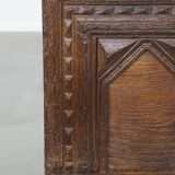 Antique 17th-Century Chest/Bench with an Original Working Lock