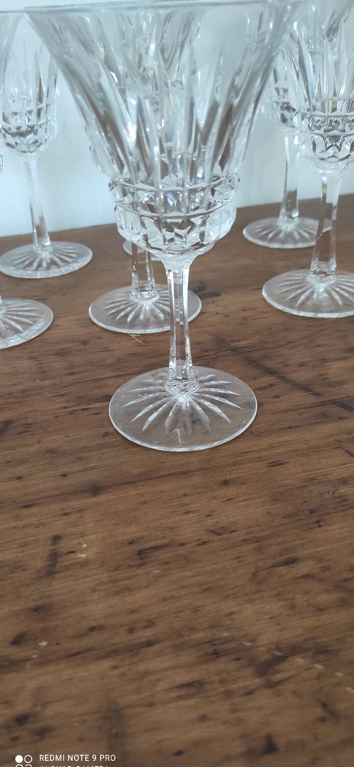 Villeroy and boch crystal wine glass set