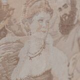 Vintage antique classic Romanesque tapestry 1970