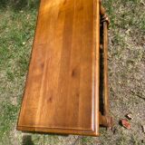 Solid oak coffee table from the 1970s.