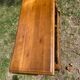 Solid oak coffee table from the 1970s.