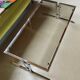 Vintage chrome and glass lounge table 1970
