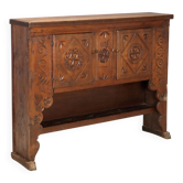 Antique buffet in walnut and chestnut, Spain, 19th century