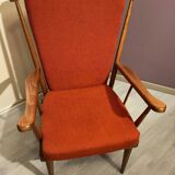 Pair of Baumann fan model armchairs