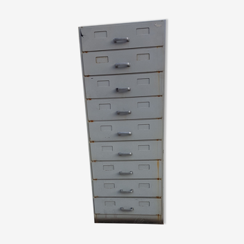 Iron filing cabinet