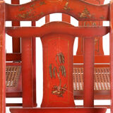 Ensemble de six chaises pliantes
