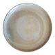 Flat stoneware plate of France Diameter 24 cm