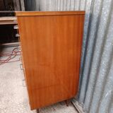 Vintage Scandinavian chest of drawers with 4 drawers